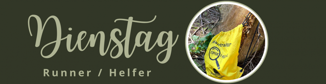 Mantrailing Runner / Helfer - Dienstag
